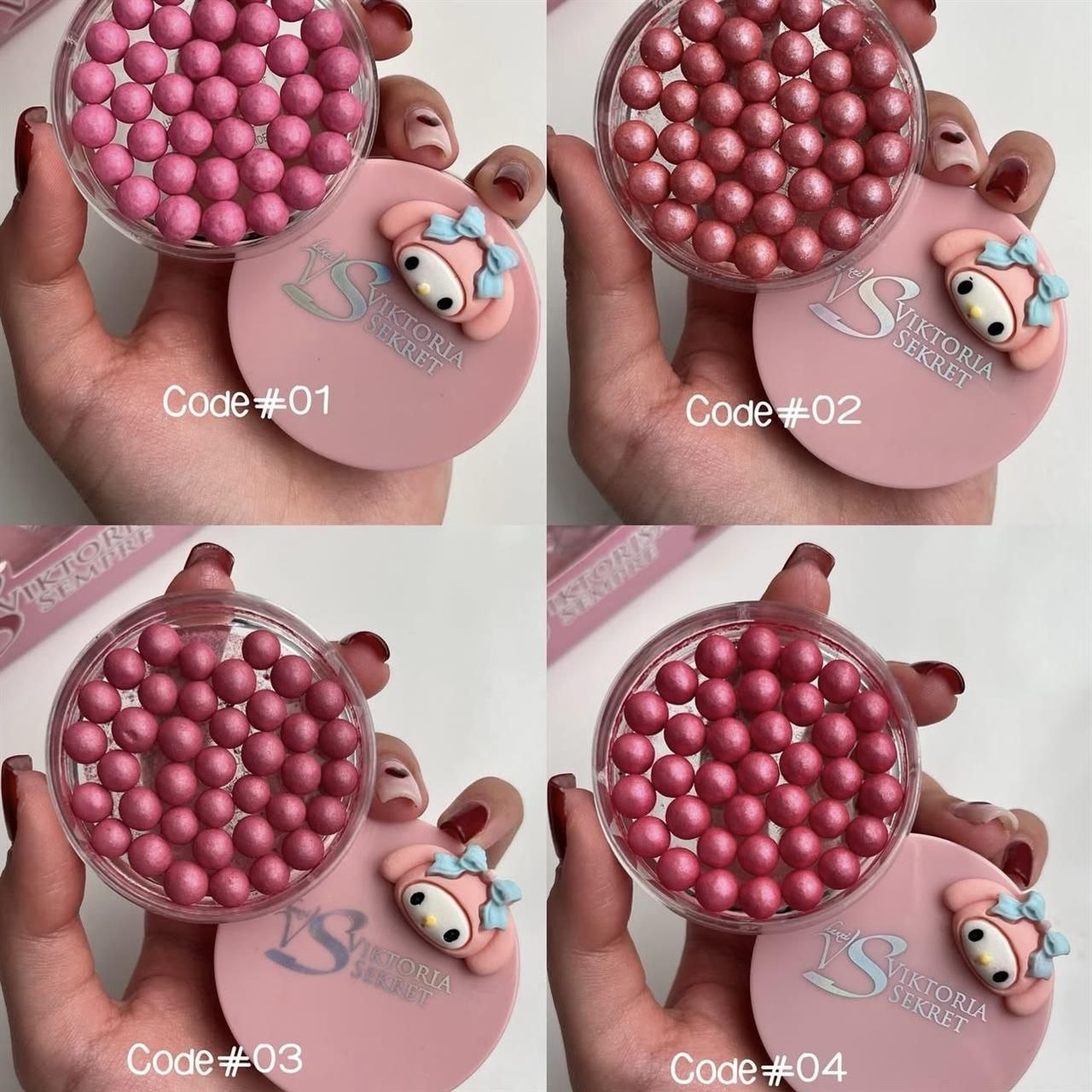 رژگونه ساچمه ای (طرح کرومی 4رنگ)