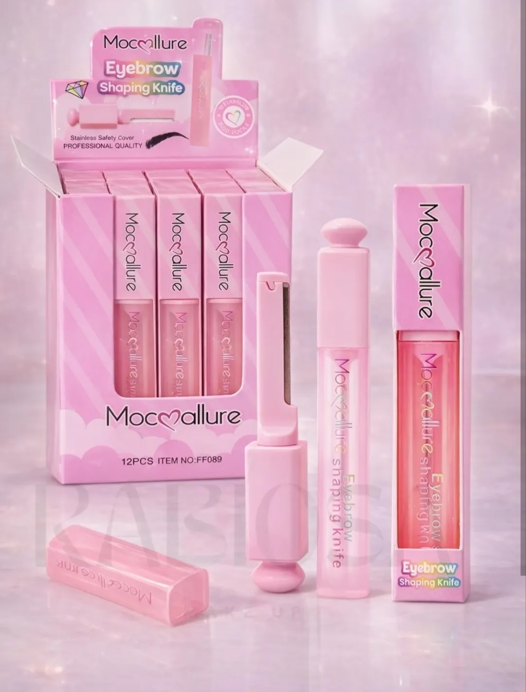 تیغ ابرو طرح دیور برند mocallure